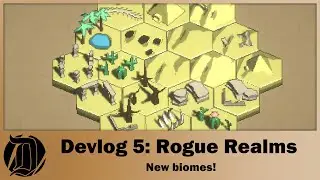 Devlog 5: Rogue Realms has new biomes! Come have a look!