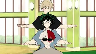 DEKU TODOROKI & BAKUGOU BABYSIT ERI | MHA