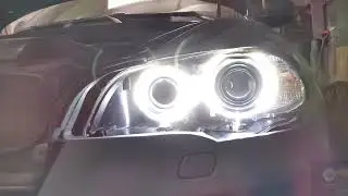 BMW X5 E70 ремонт глаза + BILED 2 Чипа