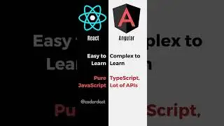 React vs Angular   which one to choose 