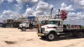 Patriot Energy Oil and Gas Rig Setup