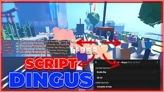 Dingus Script Hack GUI: Auto Win, Complete All Task, ESP, Kill All