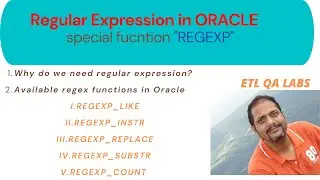 ETL Testing : Regular Expression REGEXP