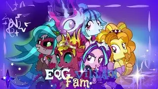 MLP Speedpaint- EqG Villain Fam