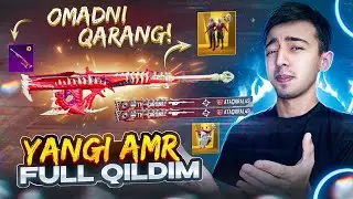 10,000 UC YANGI AMR FULL QILDIM 🥵 PUBG MOBILE!!!