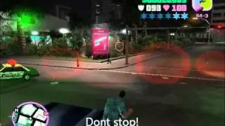 GTA Vice City Funny moments with the Cops
