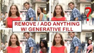 Photoshop Tutorial: How to Add and Remove Objects using Generative Fill