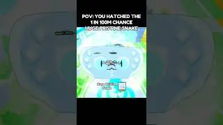 POV: You Hatched a Huge Pristine Snake! 🐍