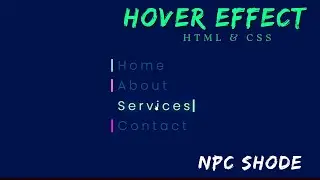 Epic Hover Effects: HTML and CSS Mastery