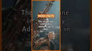 The saxophone, invented by Adolphe Sax in 1846, is widely used in jazz, classical, and rock… 