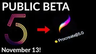 Procreate 5: Public Beta RELEASE Date - How To Sign Up!