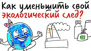 Как уменьшить свой ЭКОЛОГИЧЕСКИЙ СЛЕД? — Научпок