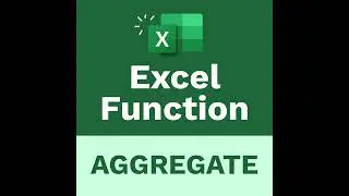 The Learnit Minute - AGGREGATE Function #Excel #Shorts