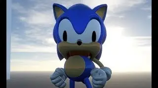 Sonic in Trash Hill (Sonic fangame)