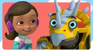 Rusty’s Dinosaur Snow Day | Rusty Rivets | Cartoons for Kids