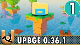 Getting Started | UPBGE 0.36.1 beginner Tutorial part 1