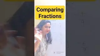 Comparing fractions #shorts #fractions #fraction #terevaste #terevaaste #compare #negative #math