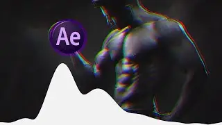 After Effects Audio Spectrum Tutorial (RGB Split & Screen Shake)