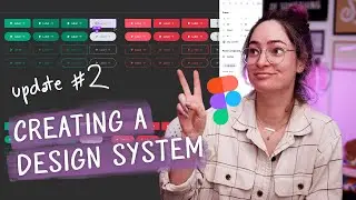 Creating a marketing site design system in Figma - Update 2