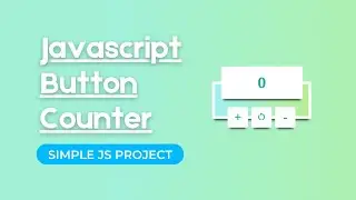 Javascript counter tutorial | Make a Javascript counter button | Js counter by Ha Codes