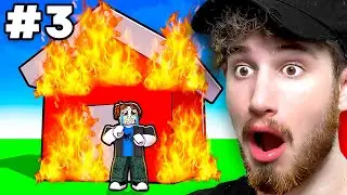 1 house VS Every Natural Disaster in Roblox