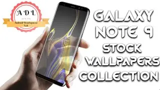 Samsung Galaxy Note 9 Stock Wallpapers Collection