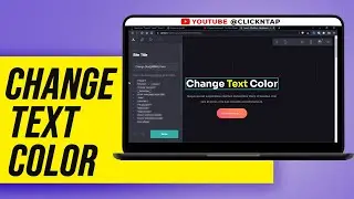 How To Change Text Color on Carrd