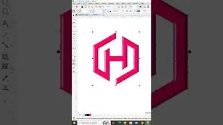 Letter H S Logo Design ideas in Coreldraw x12