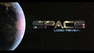 Space Logo Reveal - After Effects Template
