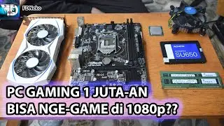 Build an 1 Million (IDR) / $64 Gaming PC at the End of 2023 | How to Build a PC and Test Game @1080p