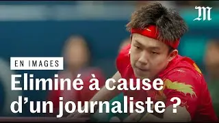 Paris 2024 : un journaliste accusé d’avoir fait perdre le N°1 mondial de tennis de table