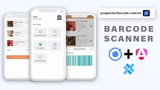 Capacitor Barcode (and QR-code) Scanner App in Ionic Angular