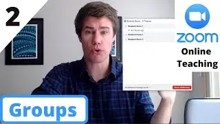 Zoom Breakout Rooms | How to make groups in Zoom