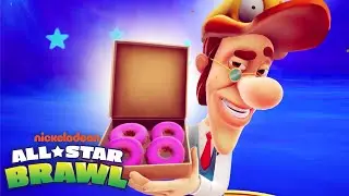 Nickelodeon All-Star Brawl | Hugh Neutron: FULL Arcade Run | Gameplay - No Commentary