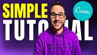 How to Add Text BEHIND Objects (Canva Tutorial)