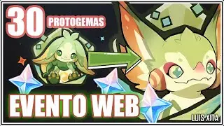 100% de Crecimiento 30 PROTOGEMAS ◈「 Evento Web Paseo por el reino de los saurios 」• Genchin Fase 3