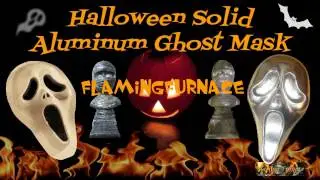 How To Make - Solid Aluminum Ghost Mask - Halloween Decoration