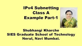 IPv4 Subnetting Class A Example Part-1