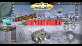 Humvee Hit And Run - Clash Of Panzer | Tembak Rudal dan Lari 🚀🚀🚀🚀