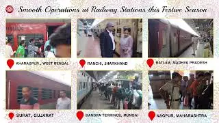 Indian Railways is ensuring safe travel for passengers this festive season.#shorts