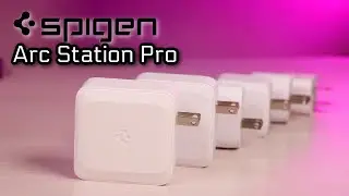 Spigen Arc Station Pro GAN ii Super Fast Charger for iPhone and Android! 100w 70w 45w 40w 30w 27w