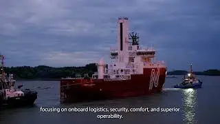 Departure hull 951 from Vard Braila
