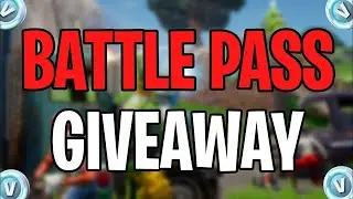 BATTLEPASS GIVEAWAY DETAILS! #fortnite #giveaway