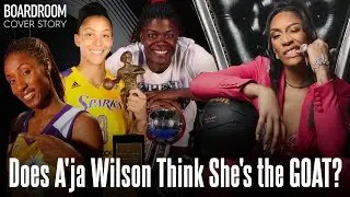 Does Aja Wilson Think Shes the GOAT | Boardroom Cover Story #wnba