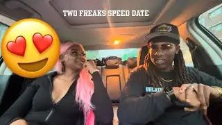 Two Freaks on a Blind Date 😏😍