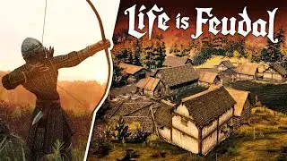 Life Is Feudal MMO 2023.Серия 10. Огород,готовлю землю под огород сажаю картошку.