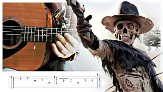 Top 5 Dark Country melodies [Alt-Country | Western Rock | Southern Gothic] Guitar Lessons w/ Tabs!