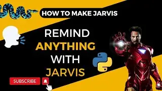 Remind that function for jarvis | How to set reminder in python | How To Make Jarvis