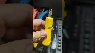 How to wire a ethernet cable to patch panel