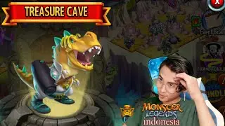 Treasure Cave Boss DaRex Monster Legends INDONESIA